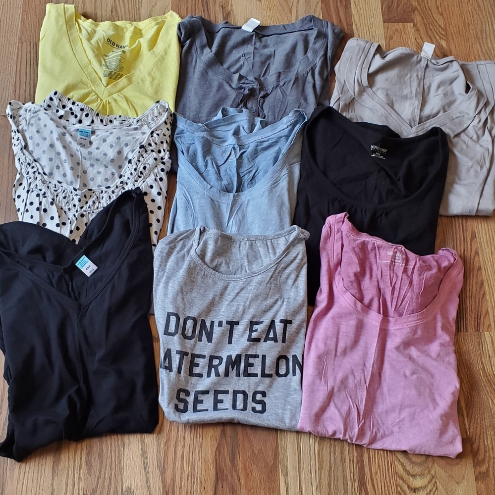 Maternity Shirt Lot